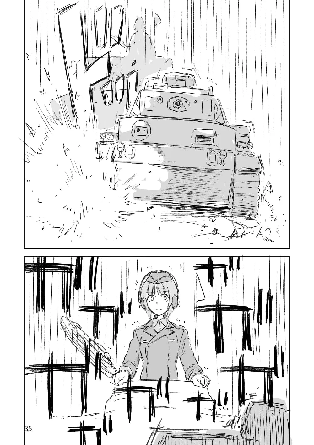 Girls Und Panzer – Kurokane No Hana - หน้า 6