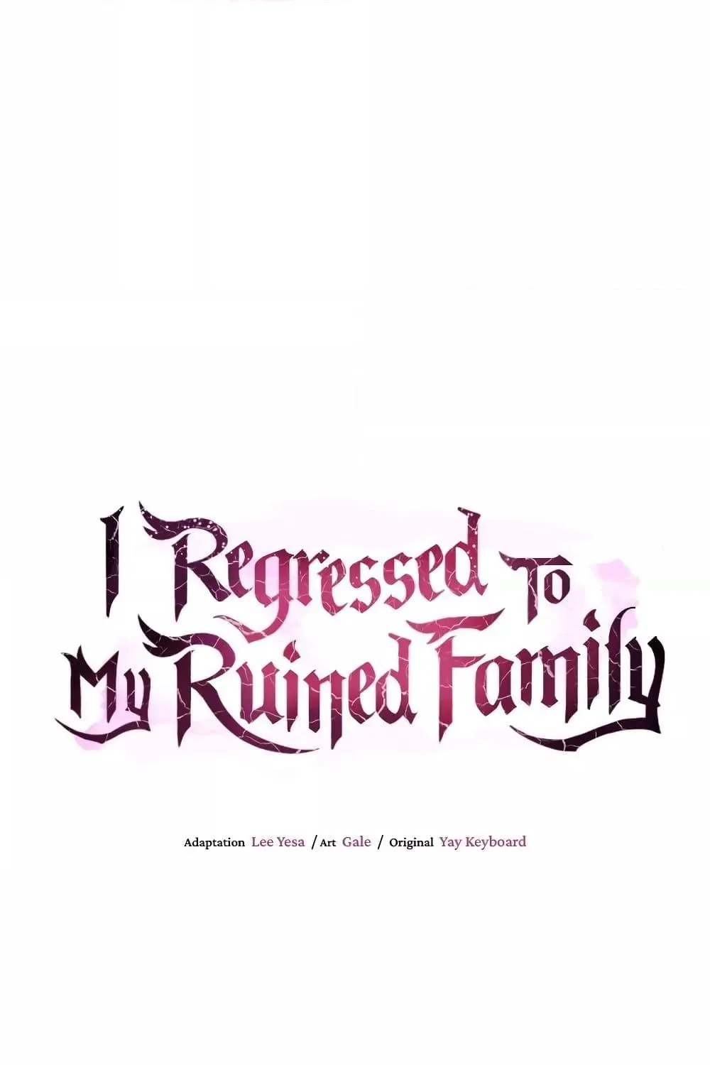 I Regressed to My Ruined Family - หน้า 149