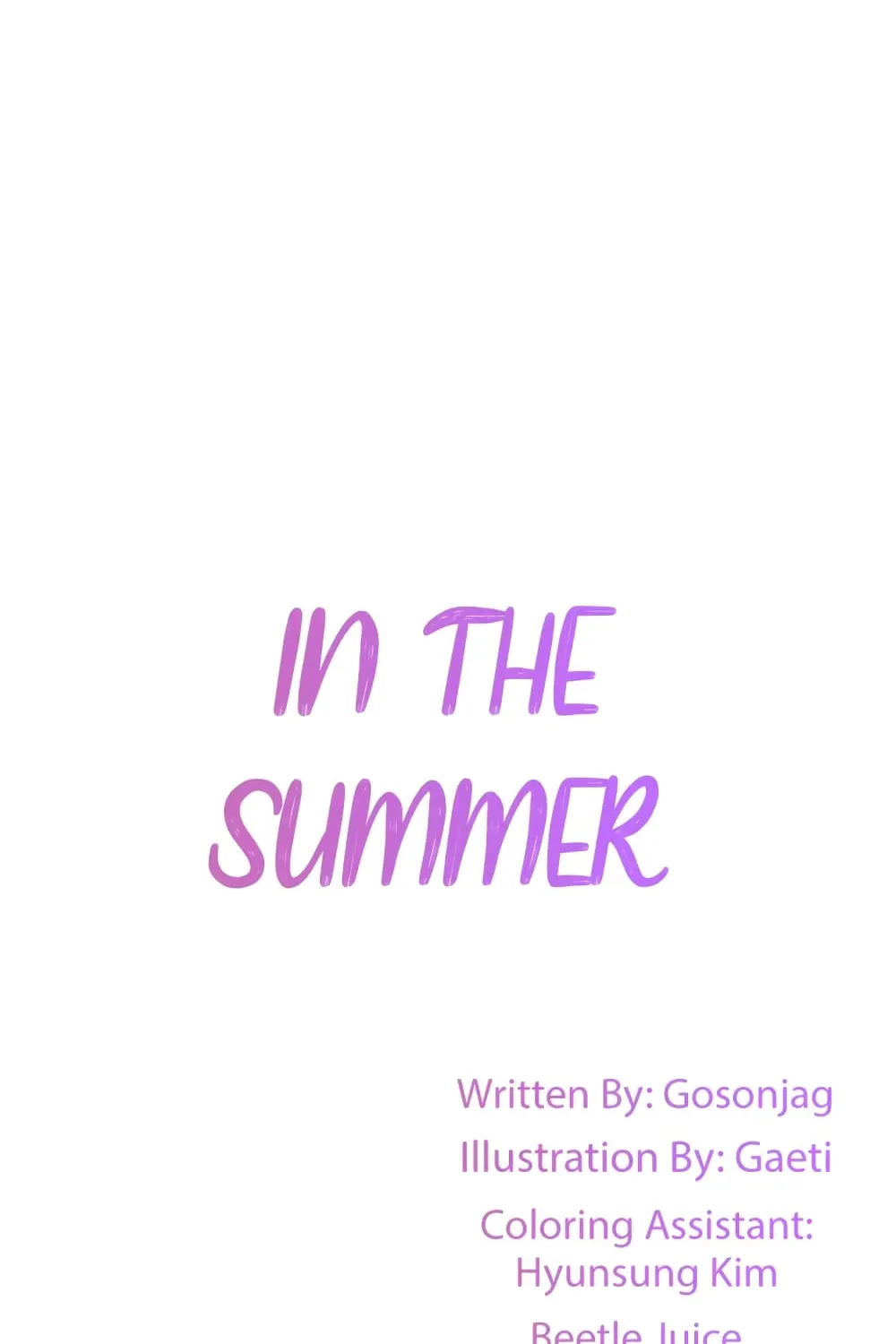 In the Summer - หน้า 110