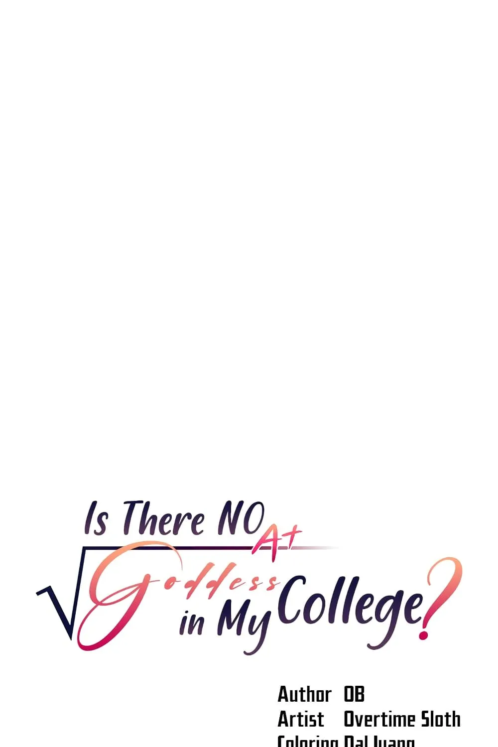 Is There No Goddess in My College? - หน้า 24