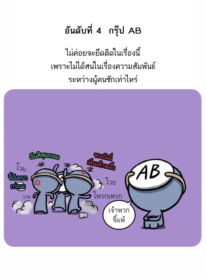 กรุ๊ปเลือดบอกนิสัย - หน้า 1